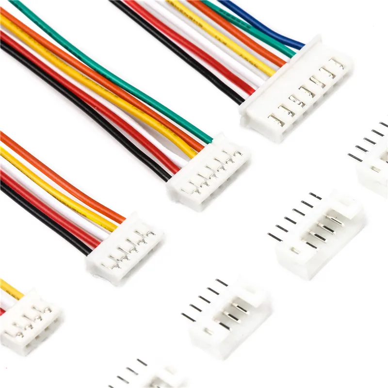 

10Sets Mini Micro JST PH-2.0 Connector 2/3/4/5/6/7/8/9/10-Pin Male Female Plug With Wires Cables Socket Connectors30cm 26AWG