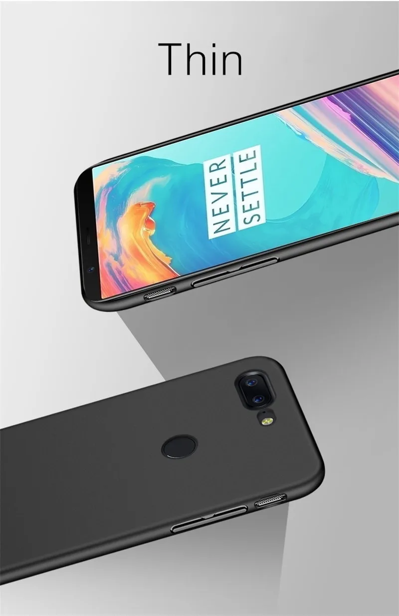 Чехол для oneplus 5 T, Твердый чехол из поликарбоната, чехол для one plus 5 T, чехол MOFi oneplus A5010, чехол для oneplus 5 t, чехол, черный, 6,01 дюйма