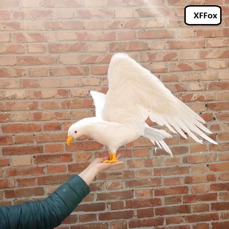 new real life white eagle model foam&ampfeather simulation wings toy gift about 40x60cm xf0563 | Дом и сад