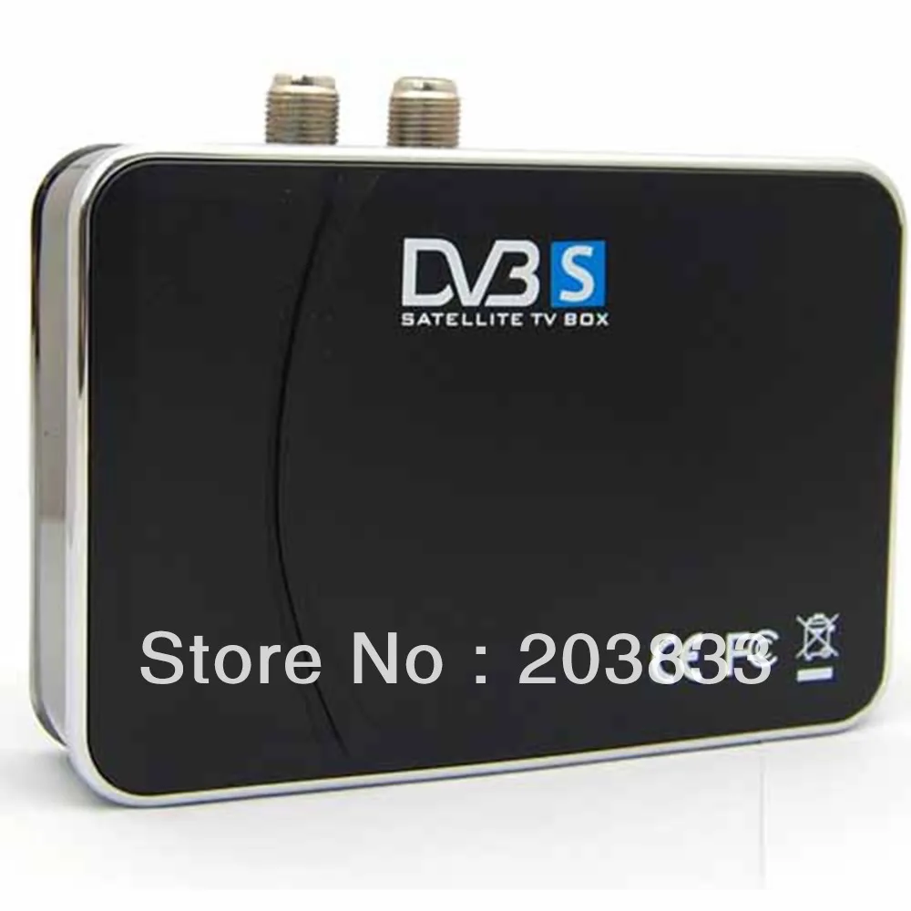 DVB S USB 2.0 MCPC/SCPC Digital Satellite TV Tuner Box EPG Recording