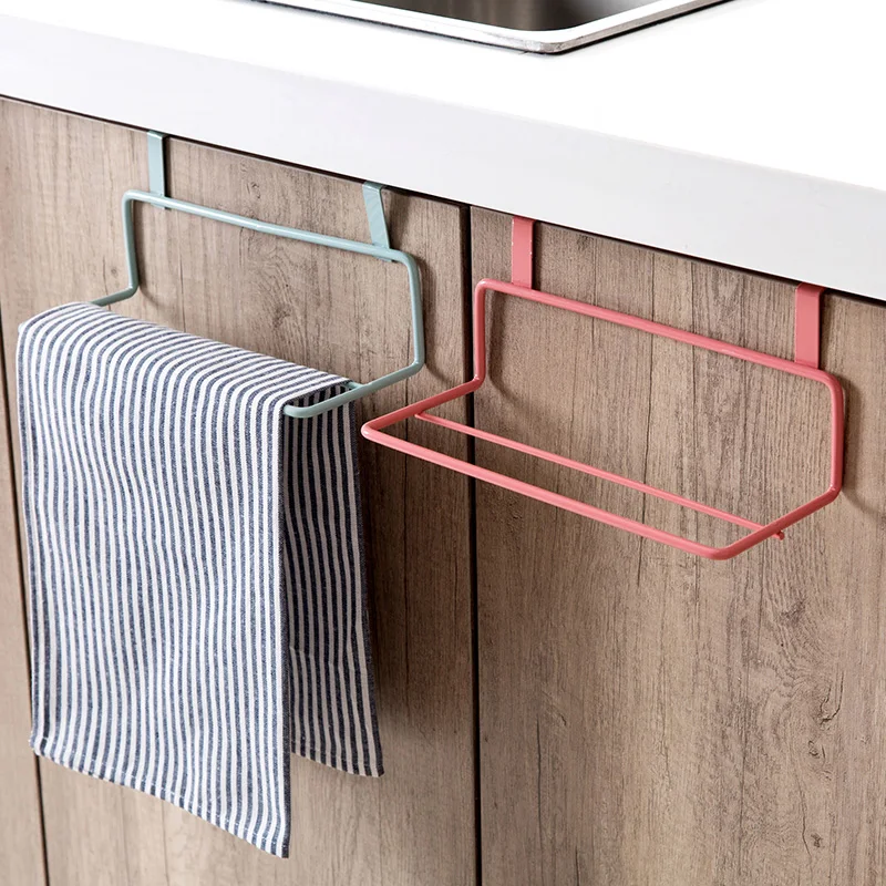 LIYIMENG Towel Rack Hanging Holder Organizer Bathroom Kitchen Door Behind Cupboard HangerB1