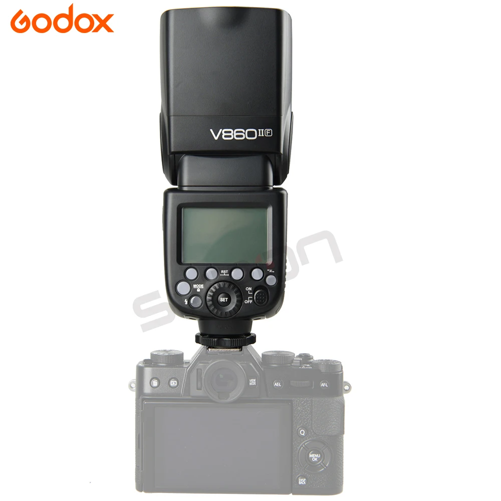  Godox Flash Speedlite V860IIF V860II-F Selfie Light 2.4G 1/8000s 2000mAh Li-on Battery Camera Flash