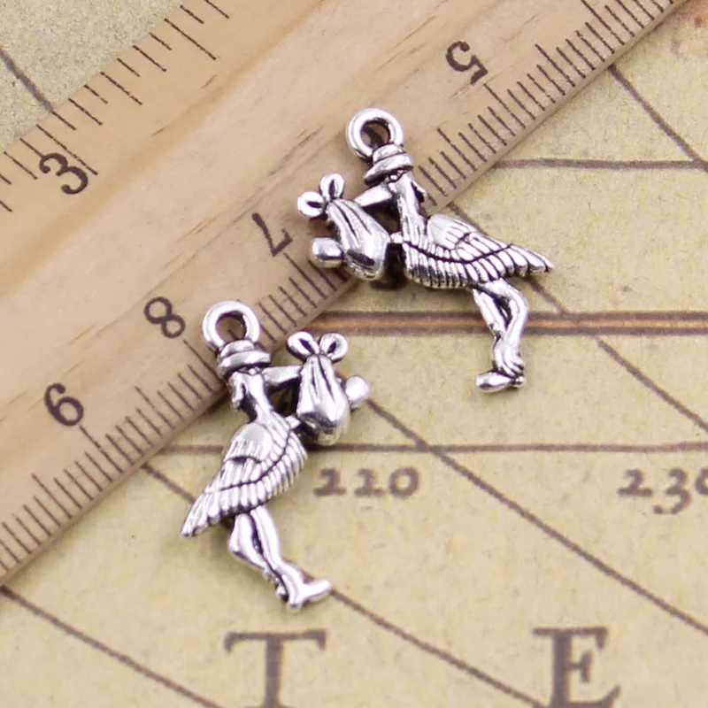 Charms pendant Tibetan silver Olive branch 15-50pcs Jewelry Accessories