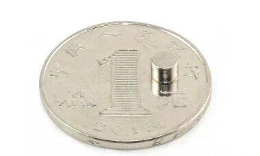 

1 pack Dia. 4x3 mm Jewery magnet NdFeB Disc Magnet Neodymium Permanent Magnets Grade N35 NiCuNi Plated Axially Magnetized