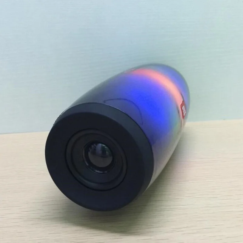 Беспроводная bluetooth колонка Портативная звуковая коробка Красочный светодиодный