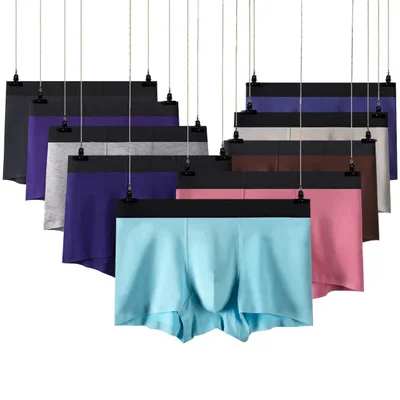 

ZK 3pcs/lot sexy men underwear Cotton boxer men cueca boxer masculina Breathable shorts solid Boxer Shorts hombre