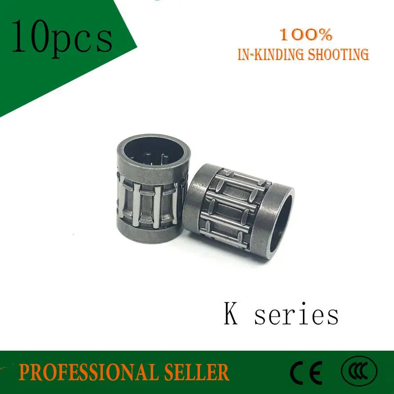 QTY10 Metal Needle Roller Bearing Cage Assemblies 8*11*10 8x11x10 mm K081110