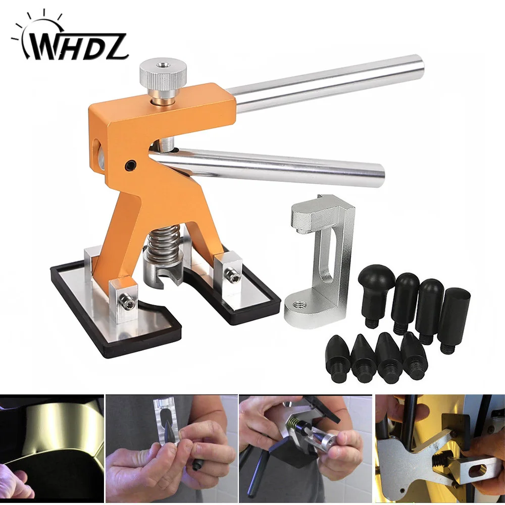 WHDZ PDR Tools Door Edge Dents Remover Paintless Dent Repair Tools PDR