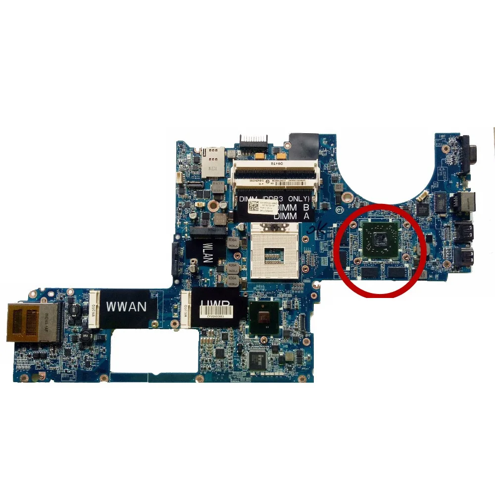 Отлично подходит для материнской платы ноутбука DELL XPS 1645 1647 PWB Y509R PM55 HD 5730/1 ГБ CN 0WDH9C