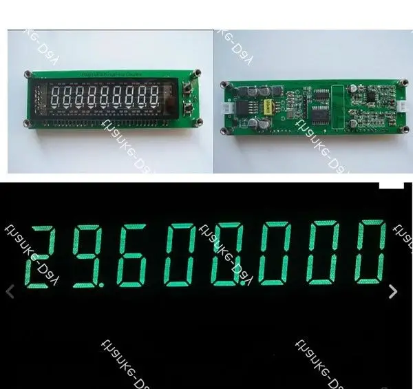 

0.1MHz~2400MHz VFD Frequency Counter Cymometer Tester Measurement display 9 led For Ham Radio