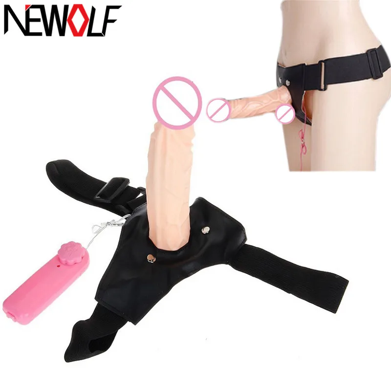 Sex Products Strap on Dildo Vibrator for Women Sex toys For Man Adult Game Sex Machine Masturbators Penis for Couples PY160