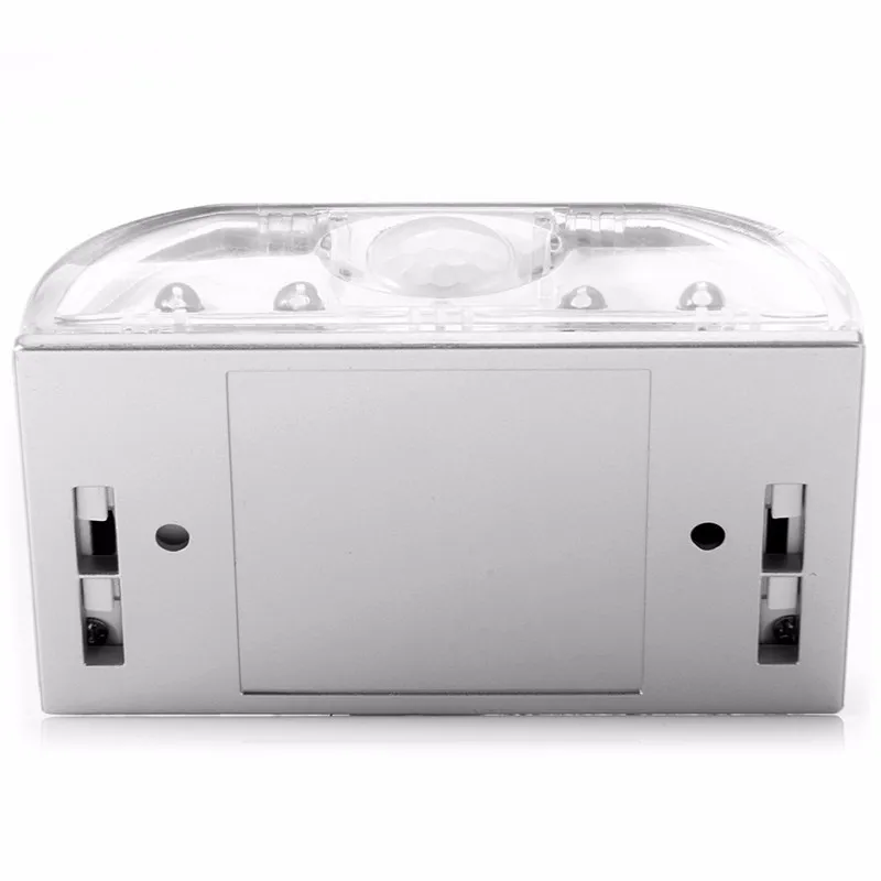 4 LEDs PIR Infrared Detection Motion Sensor LED Lamp 1.5V Battery Lamparas Led Night Lights for Home Door KeyholeKitchen Light 4