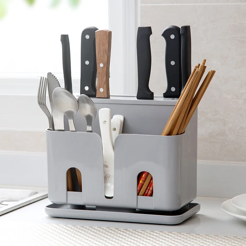 Multifunction Kitchen Knife Holder Universal Knives Blocks Non slip