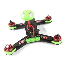 F18218 210 210mm Mini Quadcopter FPV Racer Drone PNP Combo Kit ARF with NZ32 Racing Flight Control/800TVL COMS Camera- green