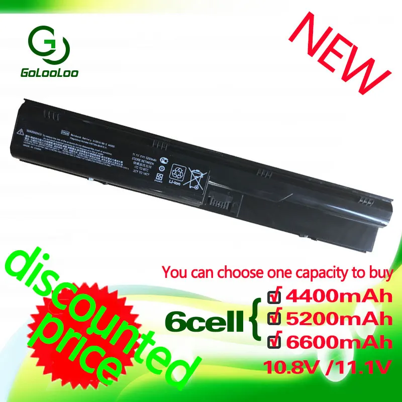 Golooloo 11,1 V батарея для hp 633733-1A1 633733-321 4330s 633805-001 аккумулятор большой емкости HSTNN-I02C HSTNN-DB2R HSTNN-IB2R HSTNN-LB2R HSTNN-OB2R PR06