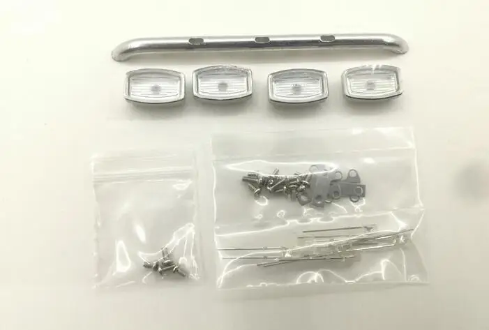 Передние светодиодные фонари бар для Tamiya 1/14 весы LESU трактор Scania R620 R470 R730 56323 56360 volvo