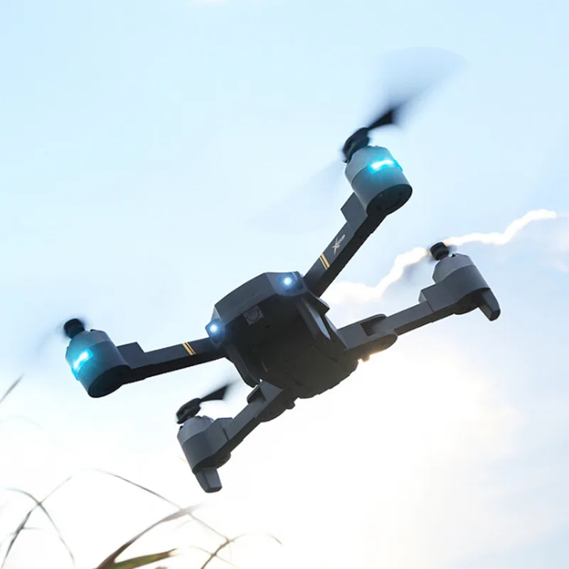 Новый складной Дрон с Wi Fi FPV HD камерой Радиоуправляемый 2 4G 4 канала 6 осевой