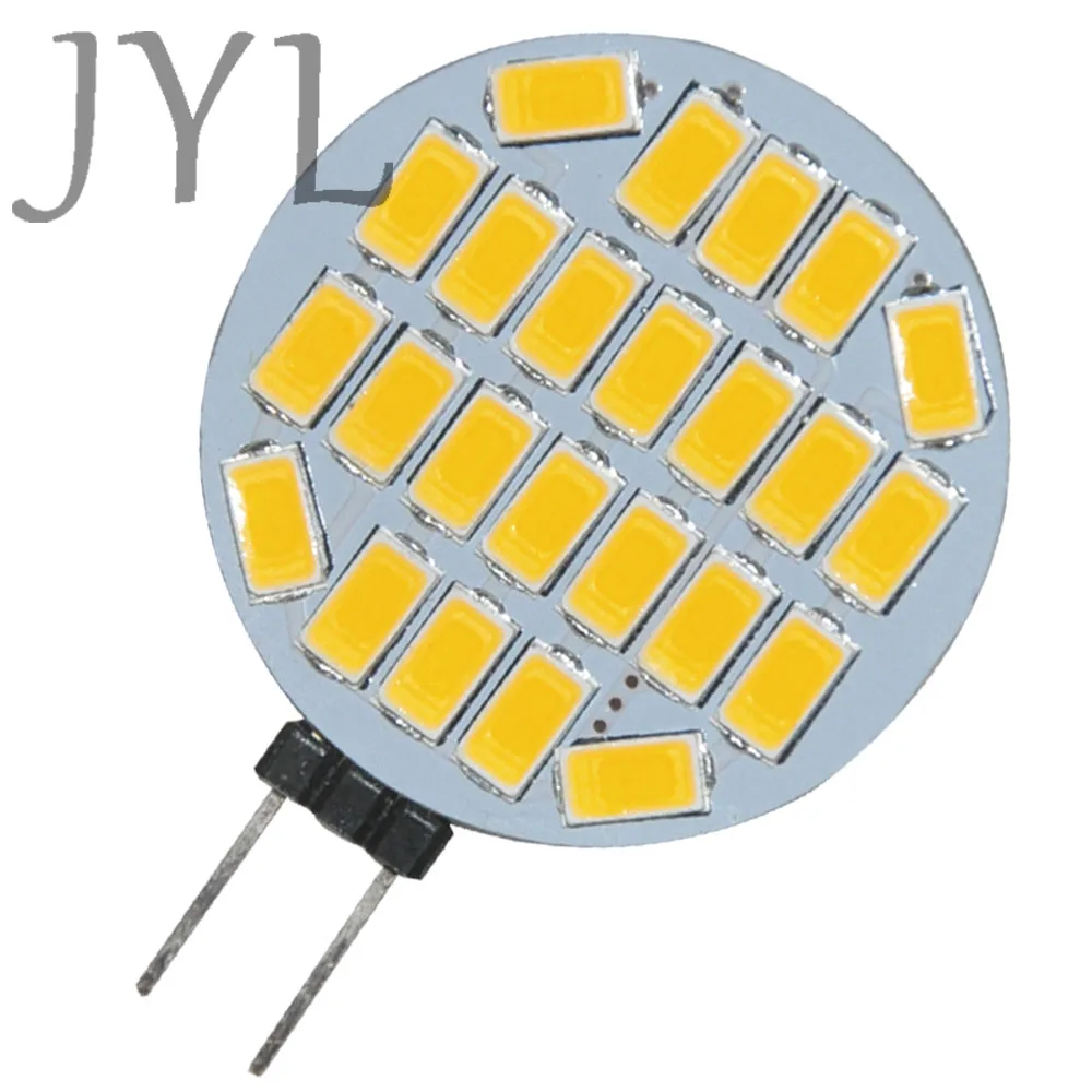 

JYL 1 x Bright G4 3Watt 24 SMD 5730 LED Boat Spot Light Home Bulb Warm White 360LM