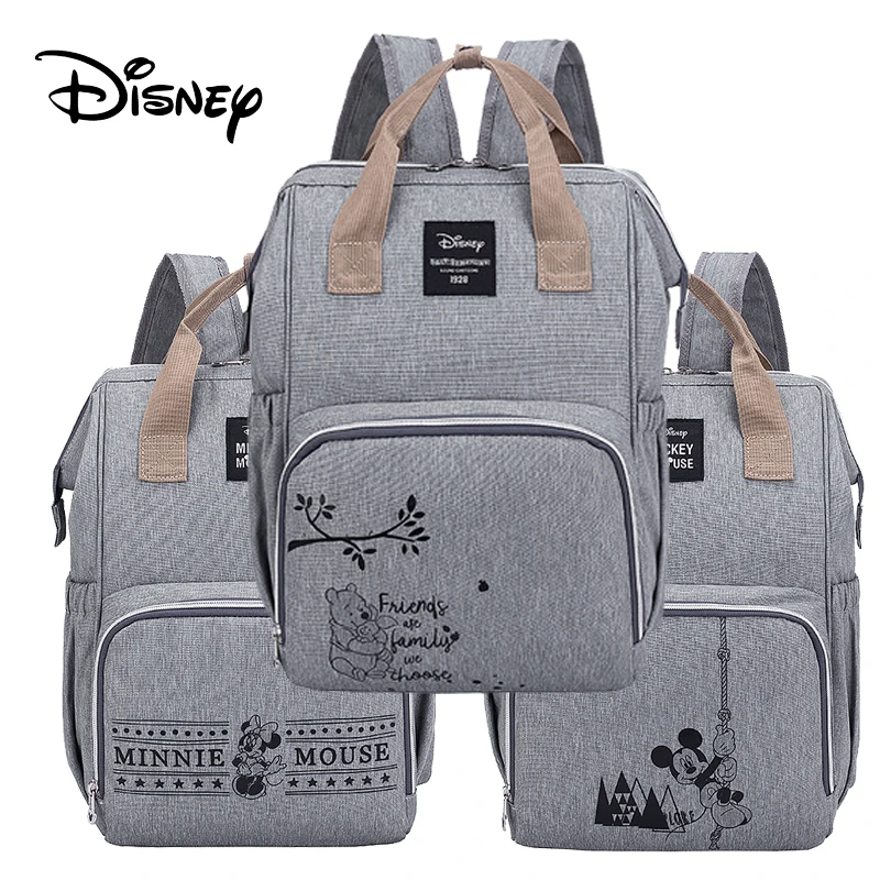 Disney Mummy Nappy Bag Multi-function Large Capacity Stroller Diaper Bags Waterproof Backpack for Mom Baby Care Travel Backpack Disney Mummy Nappy Bag Multi-function Large Capacity Stroller Diaper Bags Waterproof Backpack for Mom Baby Care Travel Backpack
