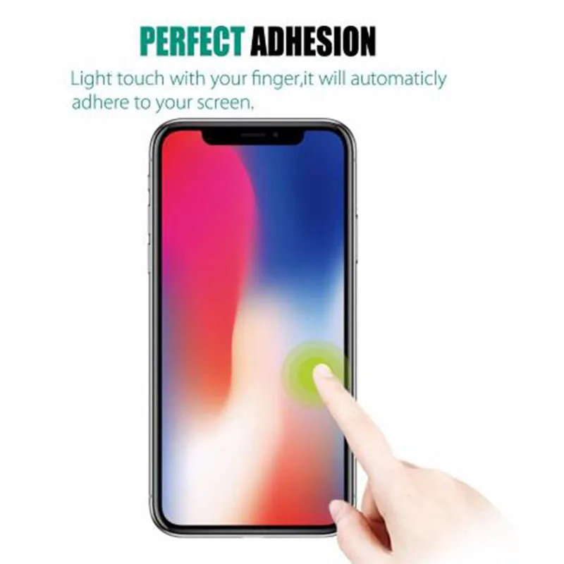 Закаленное стекло для iPhone XSMax X 7 8 6 6S Plus 5 5S 4S 9H Защитная пленка экрана Защитное XS Max