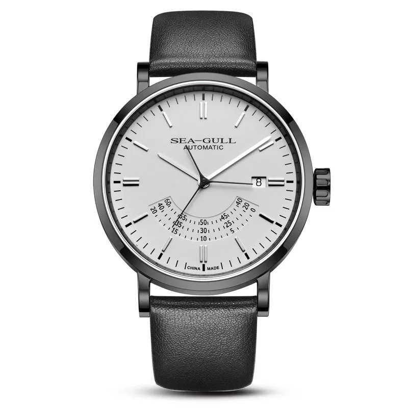 

Automatic Mechanical Genuine Leather Waterproof Watch with Rome Digital Business for Various Occasions 819.12.6047H
