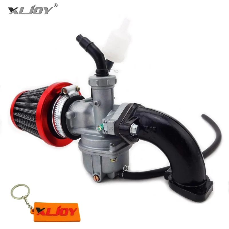 XLJOY 22 мм Carb PZ22 карбюратор 38 мм воздушный фильтр впускной трубы для 110cc 125cc ATV Quad Pit Pro Dirt Trail Bike