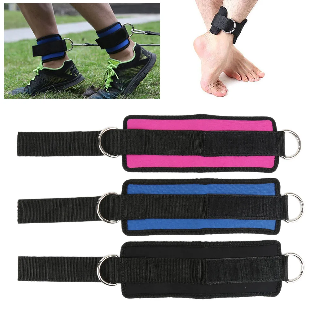 Buy Newest D ring Ankle Strap Buckle Body Building