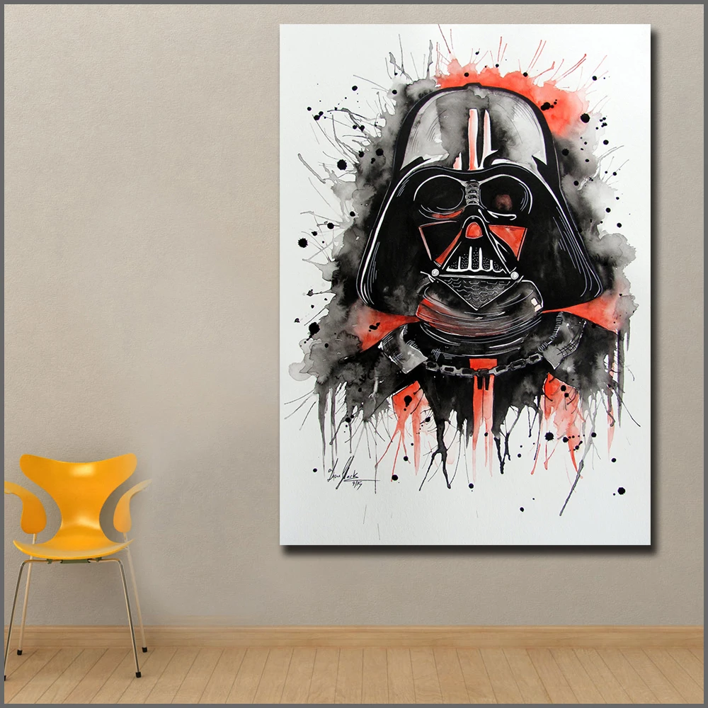 Star Wars Darth Vader Movie Still Giant Wall Art Poster Print