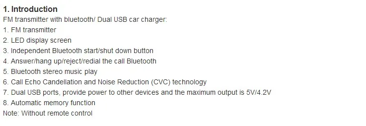 YUANMINGSHI Bluetooth громкой связи двойной зарядное устройство USB+ Автомобильный fm-передатчик и USB Чтение Поддержка Громкая связь и MP3 плеер