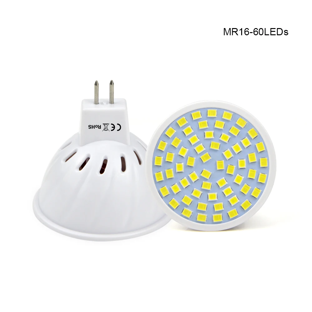 Светодиодный точечный светильник E27 MR16 GU10 светодиодный bombilas 220 В 240 Luz GU5.3 для дома