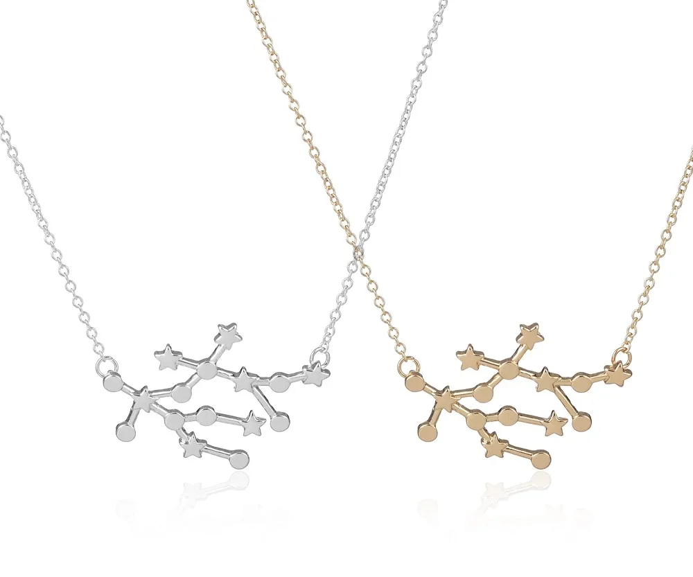 Shuangshuo Boho Gemini Choker Necklace 