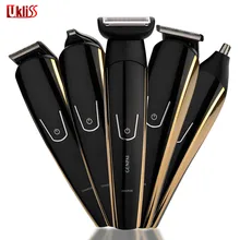 Набор для стрижки волос триммеры триммер с аккумулятором Muilti-funtional 5 в 1 Профессиональная мужская электробритва