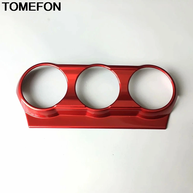 

TOMEFON For Mazda 2 Demio DL Sedan DJ Hatchback 2015 2016 2017 AC Air Condition Switch Button Sticker Cover Trim Accessories ABS