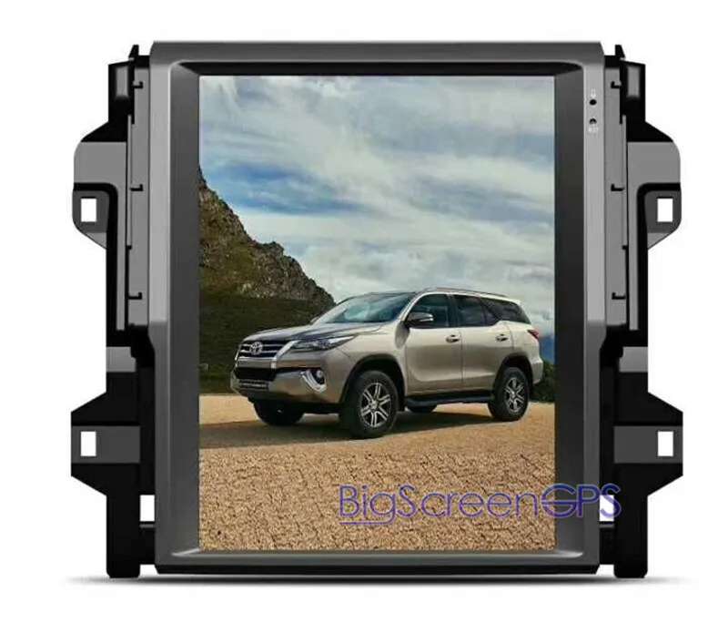 Best Vertical screen IPS PX6 4+64GB Android 8.1 Car DVD player For toyota fortuner 2016+ radio Multimedia stereo unit buit-in Carplay 6