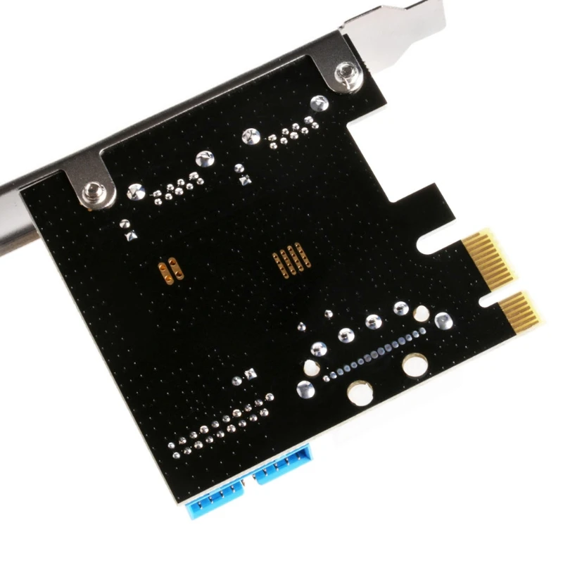 2 портами плата PCI Express USB 3,0 передняя панель с адаптером карты управления 4-Pin& 20 Pin