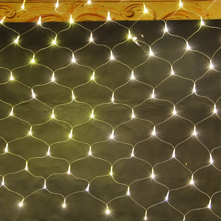 

8 Modes 110V/220V Super Bright LED Net Mesh String Light Xmas Lights Garden Wedding Holiday Lighting 1.5Mx1.5M 3Mx2M 4.2Mx1.6M