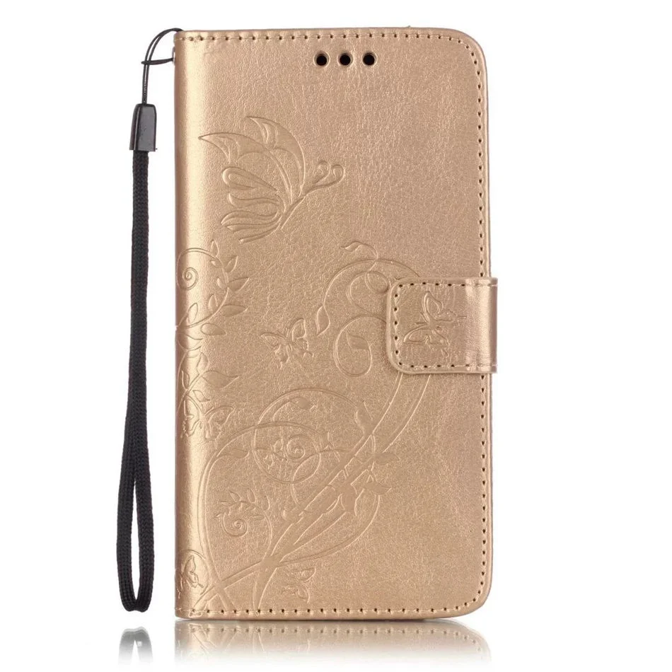Роскошный кожаный чехол для samsung Galaxy Note 8 S8 плюс A3 A5 J1 J3 J5 J7 J330 J730 J730 A320 A520 Чехол-бумажник с откидной крышкой - Цвет: Золотой