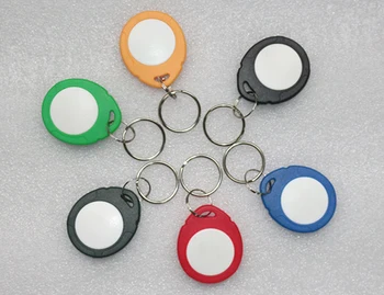 

1000pcs RFID key fobs 13.56MHz proximity NFC tags 215 keyfob tag for all nfc products