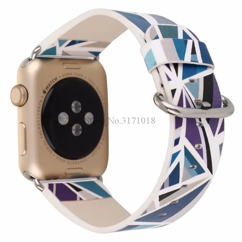 

Leather Watch Bracelet For Apple Watch Band 42mm 38mm Series 1 2 3 Watch Accessories For iWatch 4 Strap Wrist Band 44mm 40mm