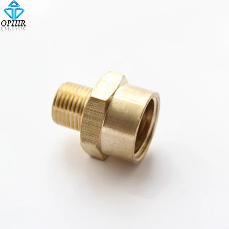 

OPHIR 1/8"BSP male--1/4"BSP female Airbrush Hose Connector/ Adapter Airbrush Accesories Connectors # AC030