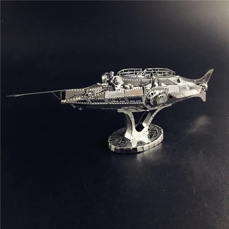 

MMZ MODEL NANYUAN 3D Metal model kit 1:600 USS Nautilus Submarine Assembly Model DIY 3D Laser Cut Model puzzle toys for adult