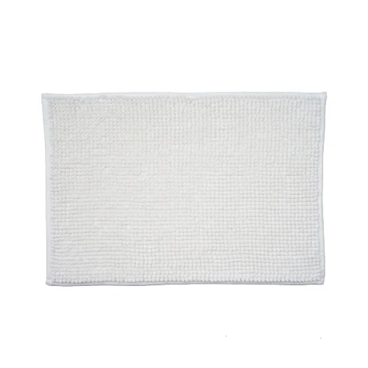 Высокого качества из микрофибры коврики для ванны машинная стирка коврики для ванной 40 см x 60 см - Цвет: Белый
