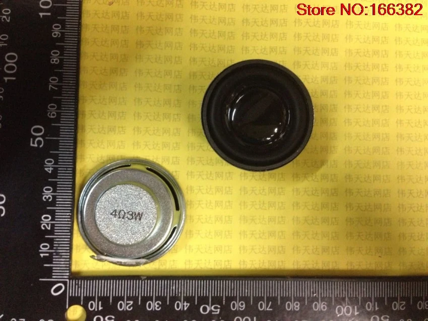 

4PCS Speaker Mini Speaker 3W 4R 3 watts 4 ohm diameter 40MM small speaker loudspeaker large porcelain