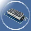 TM1637 4 Bits Digital LED Display Module For arduino 7 Segment 0.36Inch Clock RED Anode Tube Four Serial Driver Board Pack ► Photo 1/5