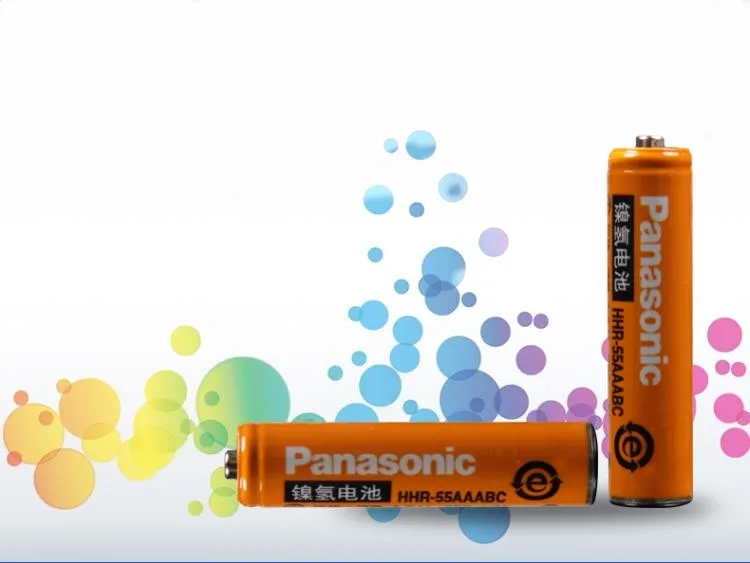 Hi-power 4 x AAA PANASONIC 1,2 V 630mAh перезаряжаемый никелево-металлогидридный Аккумулятор время зарядки or1200 раз