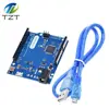 Макетная плата Leonardo R3 с микроконтроллером Atmega32u4, макетная плата с USB-кабелем, совместимая с Arduino, стартовый комплект «сделай сам» ► Фото 1/6