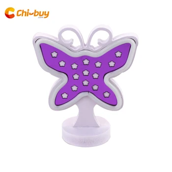 

Chi-buy Butterfly LED Neon Table Light Sign Desktop Neon Decoration Home Decoration creative gifts