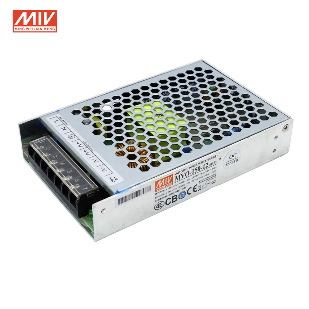 Тоньше тонкий DC 12V 12.5A 150W Светодиодный драйвер питания с TUV CE CB сертификации |
