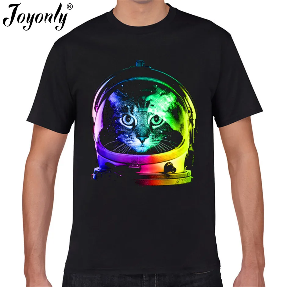Joyonly Mask Tiger Skull Lovely Cat Astronaut Space Galaxy Brand Design Maglietta Per Ragazzi 2020 Summer Children Boy Girl 3D Tee Tops