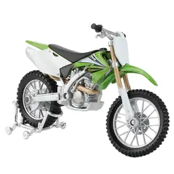 Maisto 1:18 игрушечные мотоциклы сплав KX250F горные внедорожные гоночный мотоцикл модель Спиннер подарок